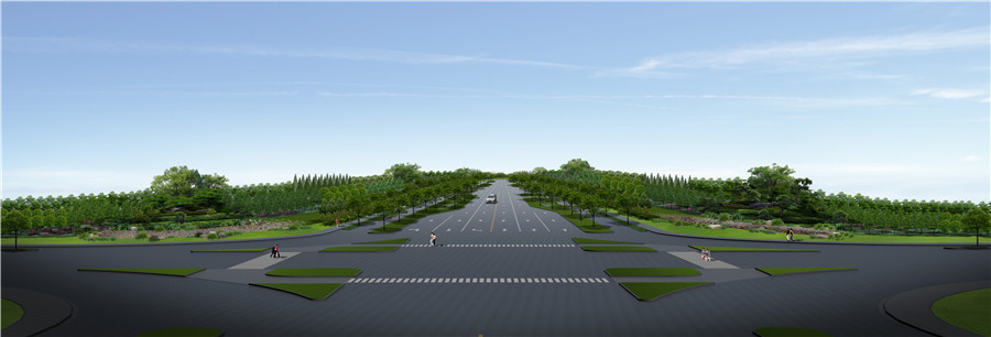 溫嶺市東部新區(qū)第2、3、4、5街沿線綠化工程