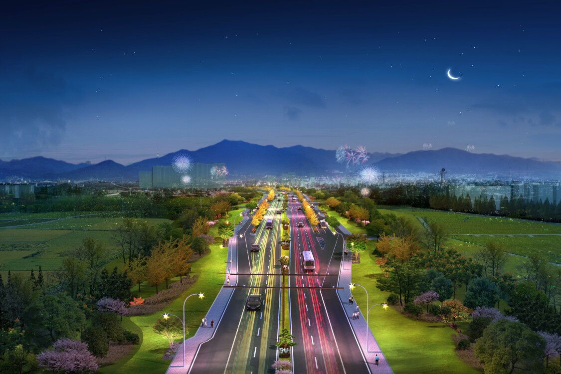 富陽區(qū)大橋南路提升改造工程